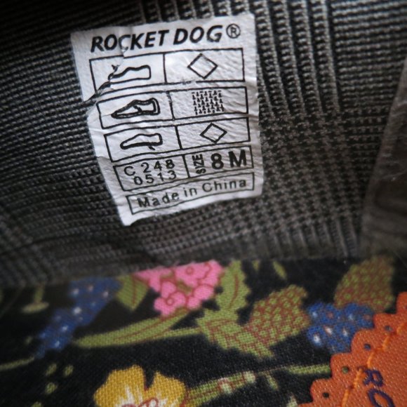 Women’s Rocket Dog Horace 8M Black White Patent Leather Oxford w Buckle - Picture 8 of 14